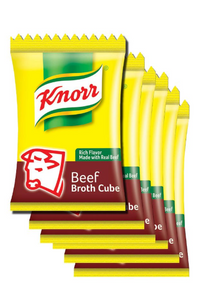 KNORR BEEF BROTH CUBES 60G