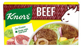 KNORR BEEF BROTH CUBES 60G